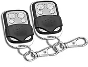 TAVICE Universal Garage Door Remote Replacement Cloning Car Gate Opener Wireless Control Key Fob 433mhz (Two Pack)