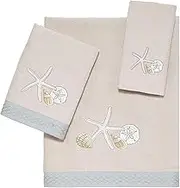 Avanti Linens Seaglass 3 Pc Towel Set, Beige
