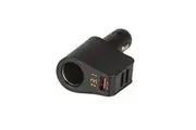 Powertech Powertech USB and Voltmeter Car Cigarette Lighter Adaptor