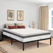 Twin Size 2 Inch Thick Plush High Density Foam Mattress Topper - Medium Firm