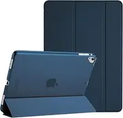 ProCase Cover for iPad Pro 12.9 Case 2nd Generation 2017/iPad Pro 12.9 Case 1st Generation 2015, Ultra Slim Lightweight Stand Smart Case Shell with Translucent Frosted Back Cover -Navy
