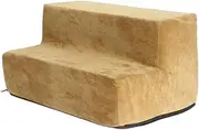 Compact Pet Ramp - Pet Steps for Car, Dog Stairs for | 2- Heavy-Duty Steps, Adjustable Ramp for Vehicles, Non-Slip Car Stairs, for Entry, Steps for High Cars