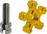 Clutch Cable Adjuster Screw for Suzuki RM-Z450 RM-Z250 RM85L RM85 Motorcycle Universal Clutch Cable Wire Adjuster(Gold,M8)
