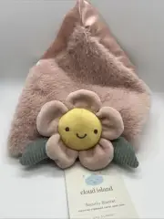 Cloud Island Pink Flower Security Blanket Baby Toy Lovey Target
