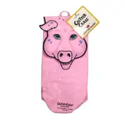 Vintage 1995 Critter Craze Critter Sack Soft Lunch Pack Bag Pig- NEW W/ Tag!