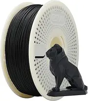 eSUN Matte PLA Refill Filament and Spool Kit, Spoolless Matte PLA 1.75mm and Removable Filament eSpool+, 1KG Spool (2.2 LBS) 3D Printing Filament for 3D Printers,Deep Black