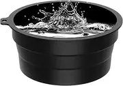 Foldable Ice Bath Bowl - Cold Face Ice Plunge Bowl,Silicone Washbasin Plunge Skin Firming for Women, Men, Girls, Mother