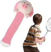 Badminton Racket Handle Cover | Animal Doll Badminton Overgrip - Decorative Animal Badminton Grip Protector for Tennis Enthusiasts, Adults, Children