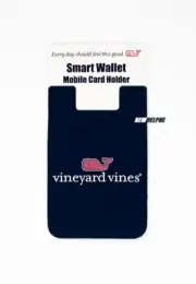 SEALED NWT VINEYARD VINES WHALE LOGO SMART PHONE WALLET MOBILE CARD HOLDER