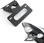 GSXS 1000/ F Tail Tidy, Fender Eliminator For SUZUKI GSX-S 1000/ GSX-S 1000F 2015-2020, Fit the stock license plate light, Compatible with OEM/Stock and Aftermarket Turn Signal
