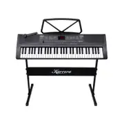 Karrera 61-key Electronic Piano Keyboard 75cm With Stand - Black