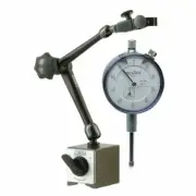 Noga DG61003 Magnetic Base & Teclock 1"" Dial Indicator Set