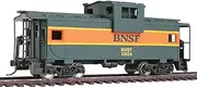 Walthers Trainline Walthers Trainline(R) Wide Vision Caboose with Metal Wheels Ready to Run BNSF