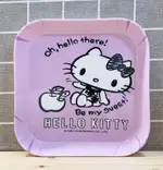 【震撼精品百貨】凱蒂貓_HELLO KITTY~日本SANRIO三麗鷗 KITTY 美耐皿盤子/塑膠盤-方形紫*16912