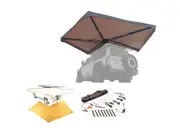 Kings 270 Tourer Freestanding Awning + King Wing Mesh Floor + Illuminator 4 Bar Camp Light Kit