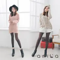 在飛比找momo購物網優惠-【amica】2件組 / 超彈單層假透膚顯瘦美真透膚腿褲襪(