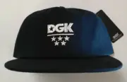 DGK Skateboards 5 Star logo hat navy strapback