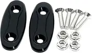 Compatible With GSXR 600 750 1000 GSX-R 2015 2016 Motorcycle Rearview Mirror Base Cover Windshield Drive Eliminator Mirror Hole Cover(Black)