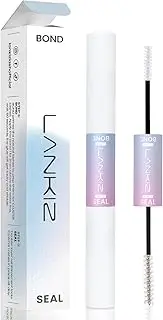 LANKIZ Lash Bond and Seal, Eye Lash Glue, Cluster Lash Glue, Individual Lash Glue for DIY Lash Extension, Individual Lash Clusters, False Strip Lashes, Super Hold 48 Hours Overnight Adhesive