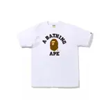 BAPE COLLEGE TEE 猿人頭 短袖