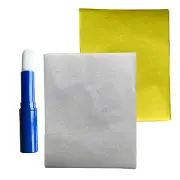 Magic Fire Paper Ashless Flame Touch Paper Magician Trick Props 10pcs