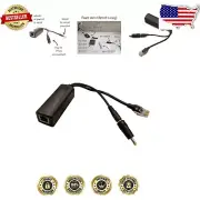 Effortless PoE Power Splitter Adapter 15W for Nest Mini & Smart Devices - 5 Pack
