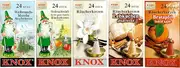Knox Incense Cones in a Set of 5 with 24 Pieces per Pack, Incense Cones in Size M in Various Fragrances Such as Frankincense Myrrh, Christmas Fragrance, Vanilla, Baked Apple and Gingerbread