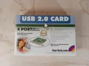 StarTech PCI425USB 4 Port USB 2.0 PCI Card NEW!