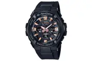 Casio G-Shock GST-S310BDD-1A Diamond Index Analog Digital Watch (Black)