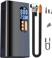 Digital Car Tyre Inflator Pump 12V Mini Portable Auto Air Compressor Bike