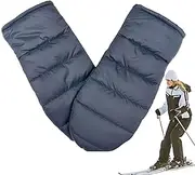 [Xinhuju] snow mittens for women winter ski mittens | snow mittens for adults, snow mittens for adults, waterproof gloves, snowboarding, down for ex