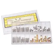 Stainless Steel Watch Crown Spring Bar Set Watch Repairing Tool Accessory FAD