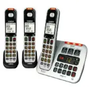 Uniden Cordless Phone System w/ Answering Machine Home Office Telephone Ringer