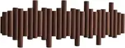Wooden Coat Hooks Wall Mount Flip Down Wall Hook Rack Piano Style Coat Rack Hanger, Heavy Duty Coat Hooks for Hanging Coats Keys Hats Robe&Towels(9-Key 67.5 * 21cm.)