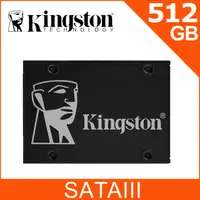 在飛比找PChome24h購物優惠-金士頓 Kingston KC600 (2.5吋) SATA