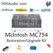 McIntosh MC754 amp amplifier rebuild restoration recap service kit fix repair