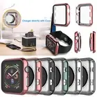 For Apple Watch Series 6 5 4 3 2 SE Screen Protector Full Protective Case Cover