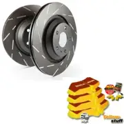 EBC B12 Brake Kit Rear Pads Discs for C - Max Focus C30 C70 S40 V40 V50 (for: Volvo)