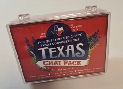 Chat Pack TEXAS Fun Questions to Spark Conversations - 156 Cards New