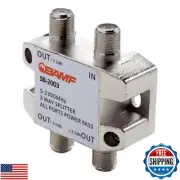BAMF 3-Way Coax Cable Splitter Bi-Directional MoCA 5-2300MHz