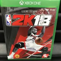 在飛比找蝦皮購物優惠-X1 NBA 2K18 中文版 二手