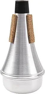 1Pcs Yootones Trumpet Mute,Lightweight Aluminum Mini Trumpet Practice Mute Compatible with Jazz,Classic,Beginners & Students