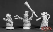 Reaper: Dark Heaven Legends: Monstrous Snowmen (3) (metal)