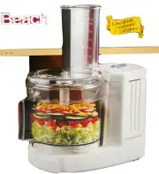 NOB Vintage Hamilton Beach 6-Cup Food Processor Chef Prep 70100 NEW OPEN BOX!