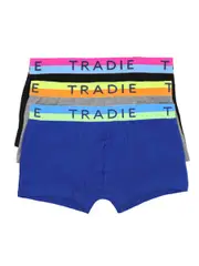 Boys Tradie 3 Pack Trunks
