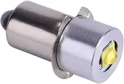 High Power LED Upgrade Bulb Pr P13.5s LED Upgrade Bulb 5W 6-24V LED Conversion Kit Bulbs Replacement for Torch Tooling Lantern Work Light Maglite Bulbs Replacement