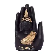 Palm Buddha for Home Decor | Handcrafted Buddha | Idol Buddha Statue for Living