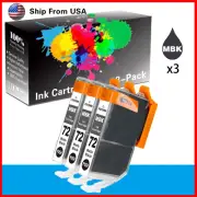 (3PK,Matte Black) PGI-72 PGI72 Ink Cartridge for Pixma pro-10 10S Printer