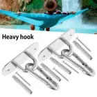 Stainless Heavy Duty Hammock Hanging Fan Hook Kit Swing Chair Bracket BirsS