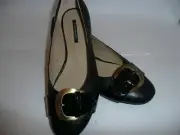 Tony Bianco Shoes NEW Black Leather Flats size 6 & 7